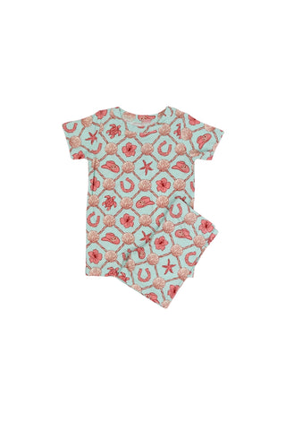 COASTAL COWGIRL DREAM SHORT SET