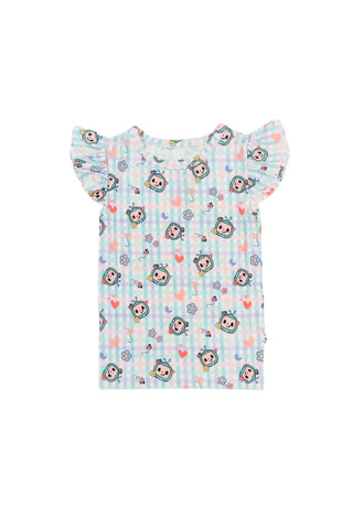 Dream Big Little Co x CoComelon SPRINGTIME MELON DREAM CAP SLEEVE TOP