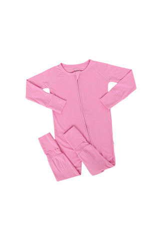 BELLA PINK RIB DREAM ROMPER