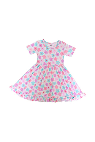 VIOLET FIELDS DREAM RUFFLE DRESS