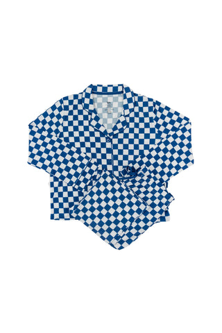 NAVY CHECKERS WOMEN'S DREAM SET