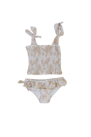 SANDY SHORES DREAM SMOCKED TWO PIECE SWIM SUIT