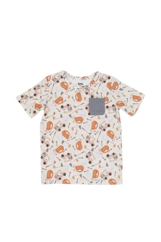 BEDTIME BIRDIE DREAM POCKET TEE