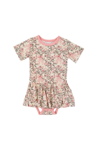 VICTORIAN BLOOM DREAM BODYSUIT DRESS