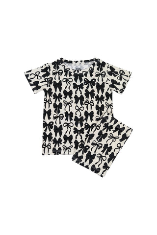 NEUTRAL BOWS DREAM SHORT SET