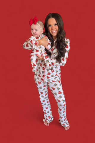BEAR-Y COZY CHRISTMAS DREAM ROMPER