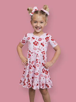 SEALED WITH LOVE DREAM RUFFLE DRESS