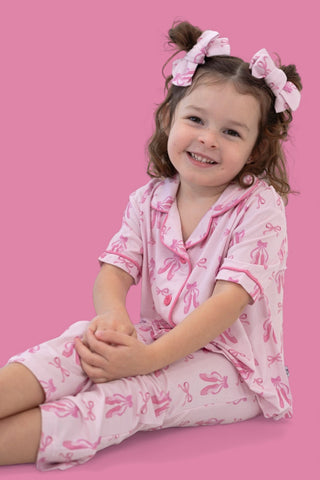 BALLET BOW BLISS DREAM GIRL'S FLARE SET