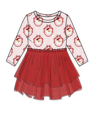 PRE-ORDER SUGARPLUM SANTA DREAM TUTU DRESS SHIPS 09/17-09/26