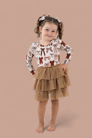 FALL FANCY LONG SLEEVE DREAM TUTU DRESS