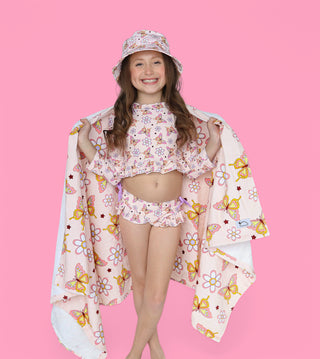 BLOSSOMIN’ BUTTERFLY DREAM BUCKET HAT