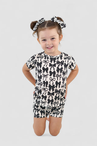 NEUTRAL BOWS DREAM SHORT SET