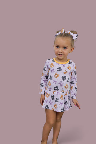 BOW SCARY DREAM BODYSUIT DRESS