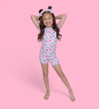 VIOLET FIELDS DREAM BOW HAIR CLIPS