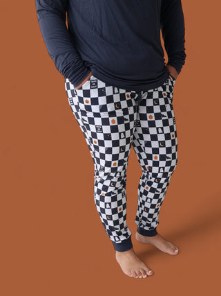 BOO CREW CHECKERS WOMEN'S JOGGER DREAM SET