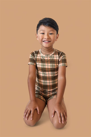 HARVEST TARTAN DREAM SHORT SET