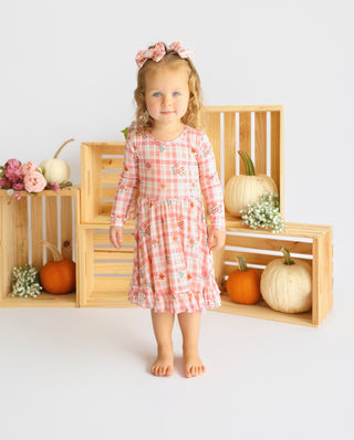 HARVEST BLOOMS DREAM RUFFLE DRESS