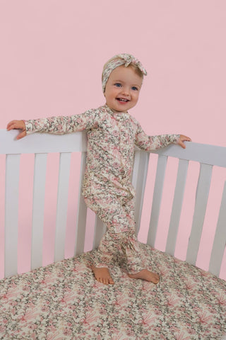 VICTORIAN BLOOM DREAM RUFFLE ROMPER