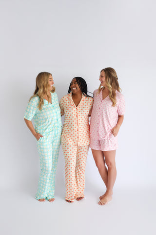 CITRUS GINGHAM WOMEN'S FLARE DREAM SET