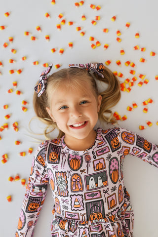 SPOOKY SWEETHEART DREAM RUFFLE DRESS