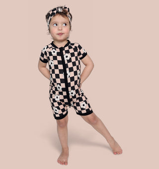 RETRO DAISY CHECKS DREAM SHORTIE