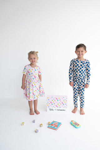 CoComelon x Dream Big Little Co JJ STARRY NIGHT CHECKERS DREAM SET