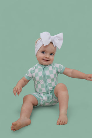 MINT CHECKERS DREAM SHORTIE