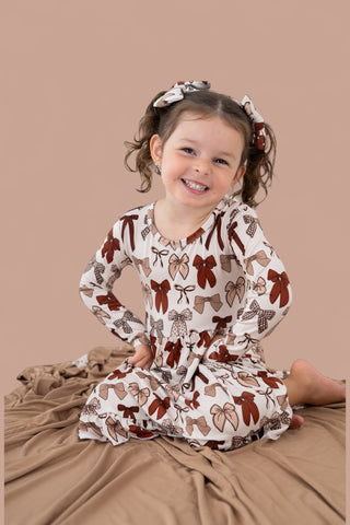 FALL FANCY DREAM RUFFLE DRESS