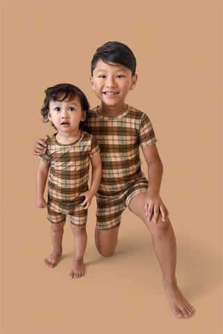 HARVEST TARTAN DREAM SHORT SET