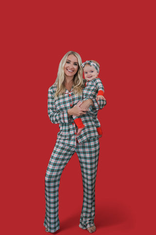 MERRY TARTAN DREAM ROMPER