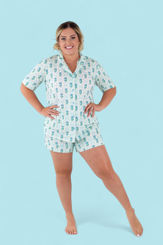 BLUE RIBBON BLOOMS WOMEN’S DREAM SHORT SET