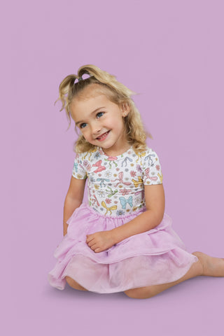 BOW GARDEN DREAM TUTU DRESS