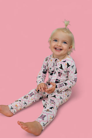 BROOMSTICKS AND BLOSSOMS DREAM ROMPER