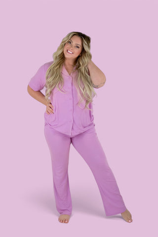 FOREVER LILAC RIB WOMEN'S DREAM SET