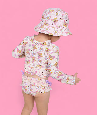 BLOSSOMIN’ BUTTERFLY DREAM BUCKET HAT