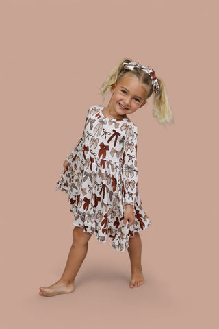 FALL FANCY DREAM RUFFLE DRESS