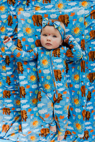 BEAR-Y BLUE SKIES DREAM ROMPER