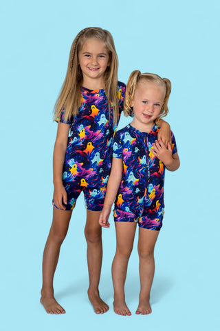 GLOWIN' GHOSTIES DREAM SHORT SET