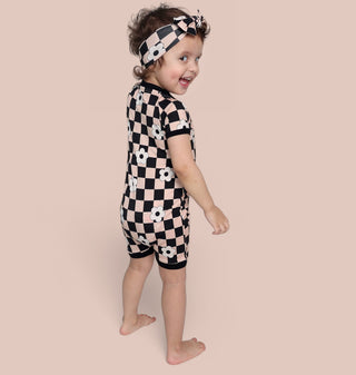 RETRO DAISY CHECKS DREAM SHORTIE