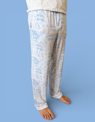 BLUEBELL EASTER TOILE DREAM MEN'S PANTS