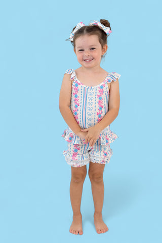 PETITE POSIE DREAM RUFFLE TANK