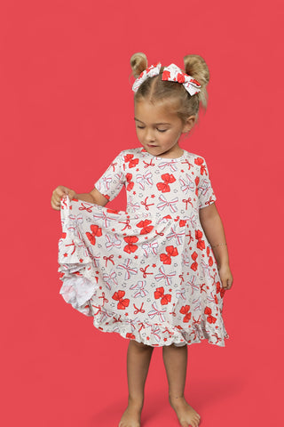 PITCH PERFECT BOWS DREAM RUFFLE DRESS