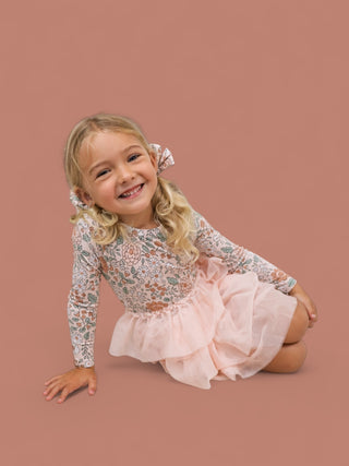 AUTUMN BLOSSOM LONG SLEEVE DREAM TUTU DRESS