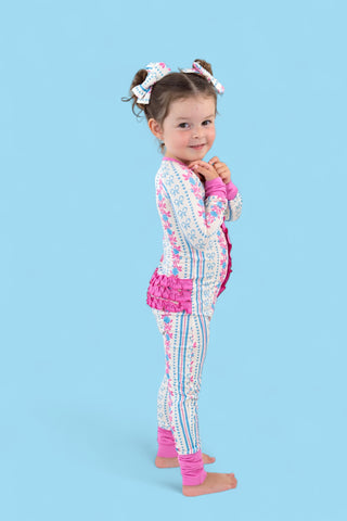 PETITE POSIE DREAM RUFFLE ROMPER
