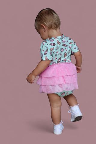 EXCLUSIVE BERRY CUTE BAKERY DREAM TUTU  BODYSUIT DRESS