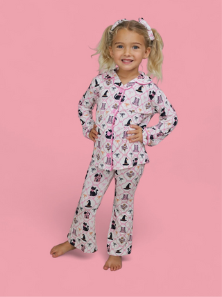 BROOMSTICKS AND BLOSSOMS DREAM GIRL'S FLARE SET