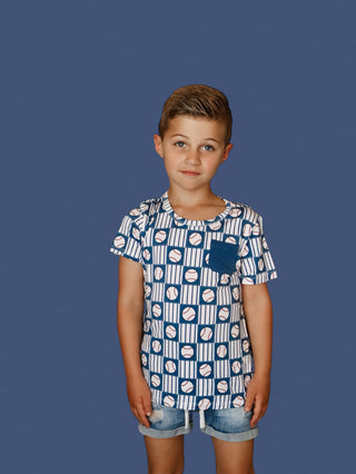 GRAND SLAM GRID DREAM POCKET TEE