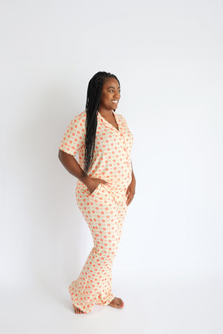 PEACH PERFECT BOWS WOMEN'S FLARE DREAM SET