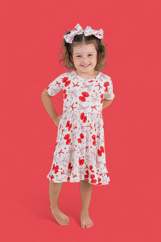 PITCH PERFECT BOWS DREAM RUFFLE DRESS