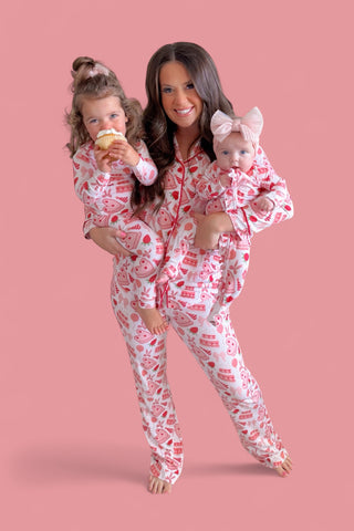 BERRY SWEET BIRTHDAY DREAM RUFFLE ROMPER